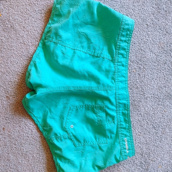 O'Neill Turquoise String Shorts - Picture 3 of 8